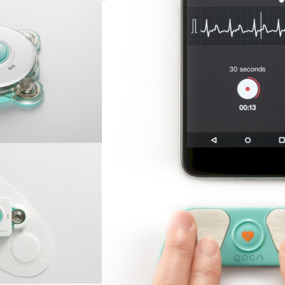 QOCA Portable ECG Monitoring Device ecg102D/ecg103/ecg701