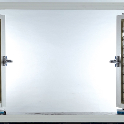 Jarl Gene Center-column-free Casement Louver Door JG-800-RL