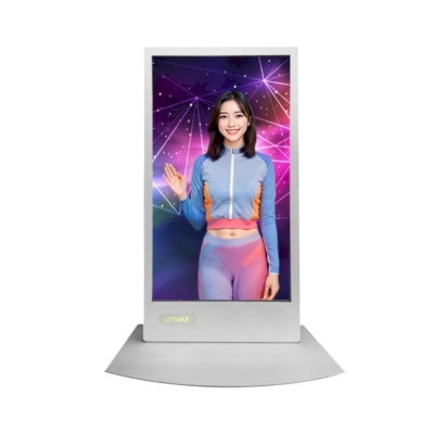 LITEMAX Litemax LumiBot 55 Transparent Display + AI Receptionist TLD5500-L