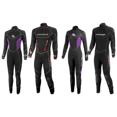 AROPEC 5mm/7mm Semi-Dry Fullsuit