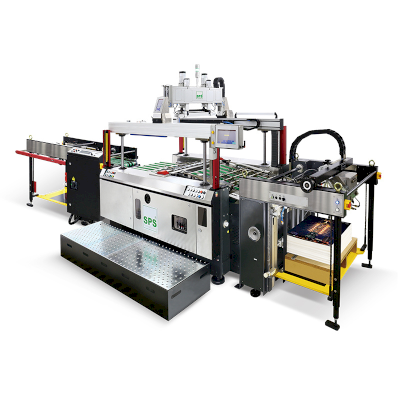 Fully Auto High Speed Cylinder Stop Screen Printer SPSLINE SL57