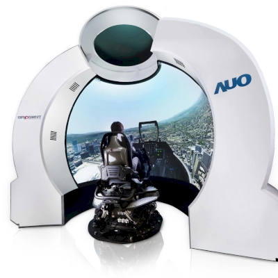 AUO ALED Spherical Tiled Display 