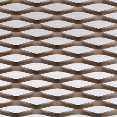 SHANG KAI STEEL Sunshade Energy-Saving Expanded Metal Mesh for Building with High Wind Resistance SKA Series