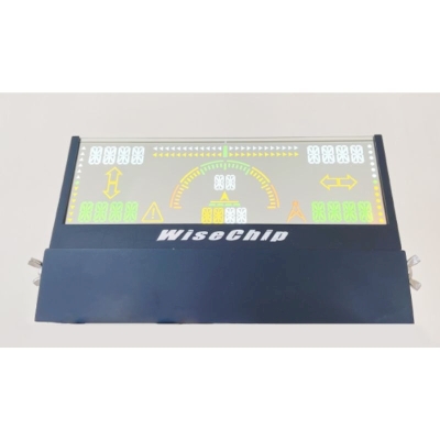 WiseChip 8.9" Transparent OLED Display with Sunlight Durability