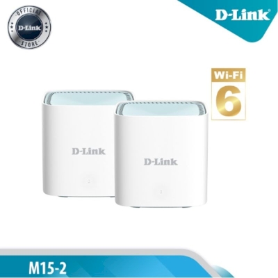 D-Link M15-2 EAGLE PRO AI Whole Home WIFI-6 AX Gigabyte Mesh System