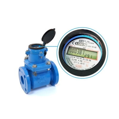 Hybrid digital woltmann water meter WT