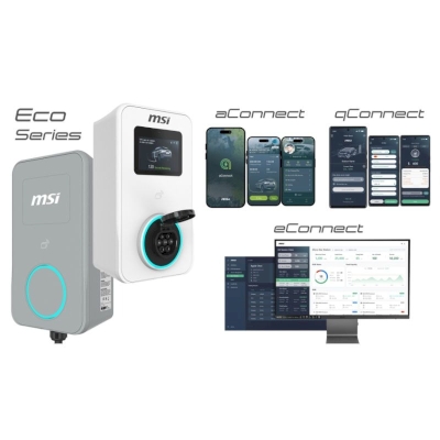 MSI Eco Series Smart EV Charging Solution for Home and Business