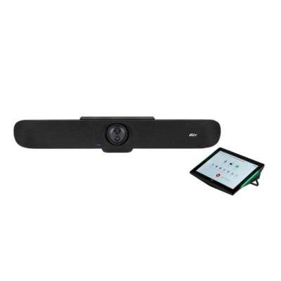AVer 4K Dual Lens Video Bar & Collaboration Touch Panel VB370A + CP10 G2